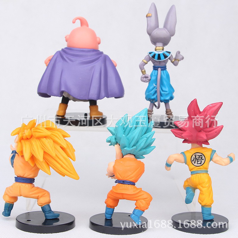 Bộ mô hình 10 nhân vật Dragon Ball Chibi