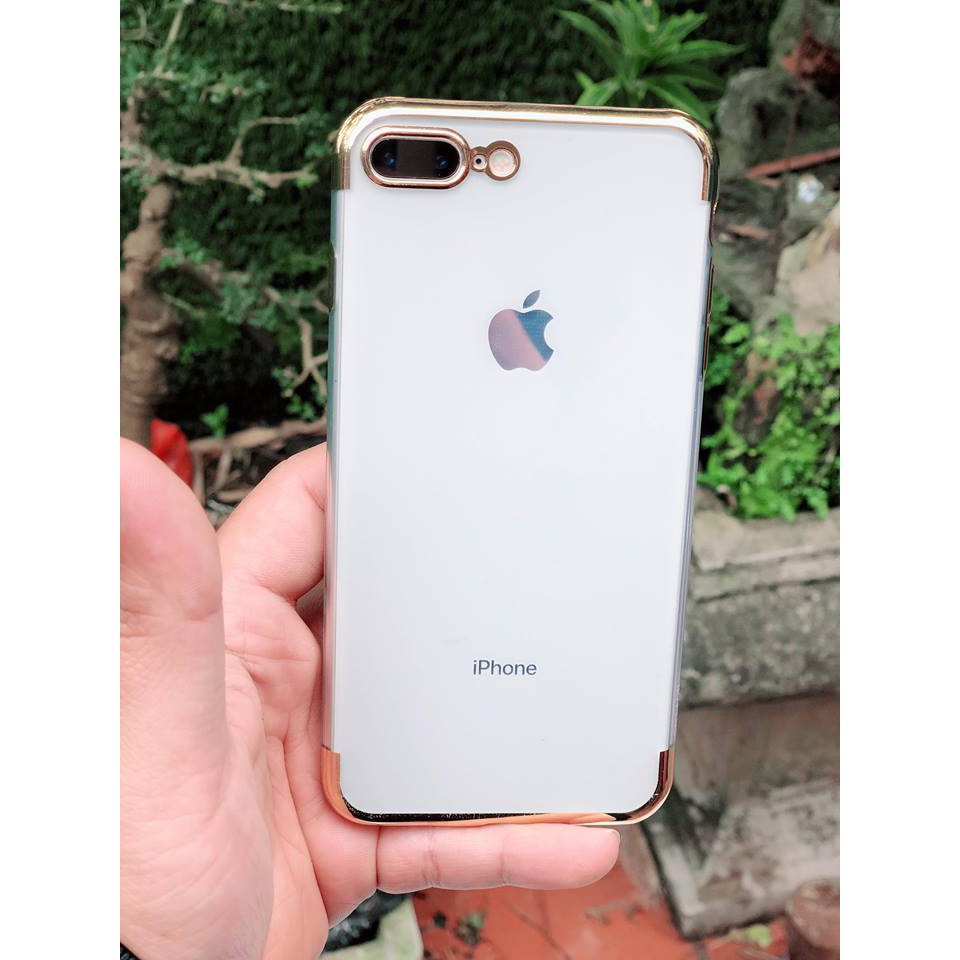Ốp Iphone dẻo Viền Màu