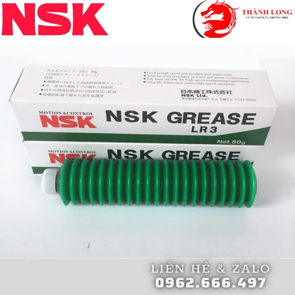 Mỡ NSK LR3 loại 80g , Mỡ bôi trơn công nghiệp