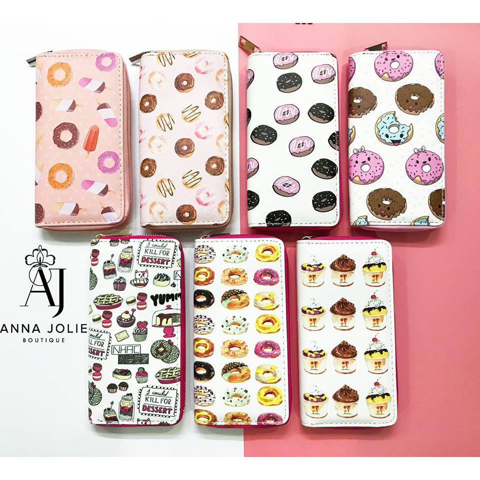 Ví dài bánh Donut