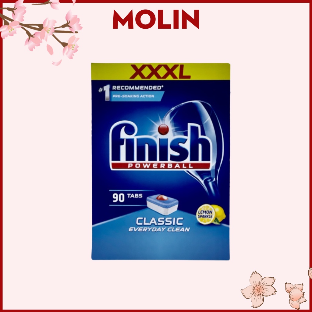 Viên rửa chén bát Finish Classic cho máy rửa bát 100 viên/hộp