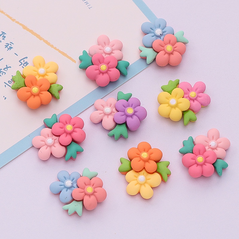 Bộ 10 Miếng Dán Trang Trí Ốp Điện Thoại/Bình Nước Hình Chiếc Giày Bằng Nhựa Diy