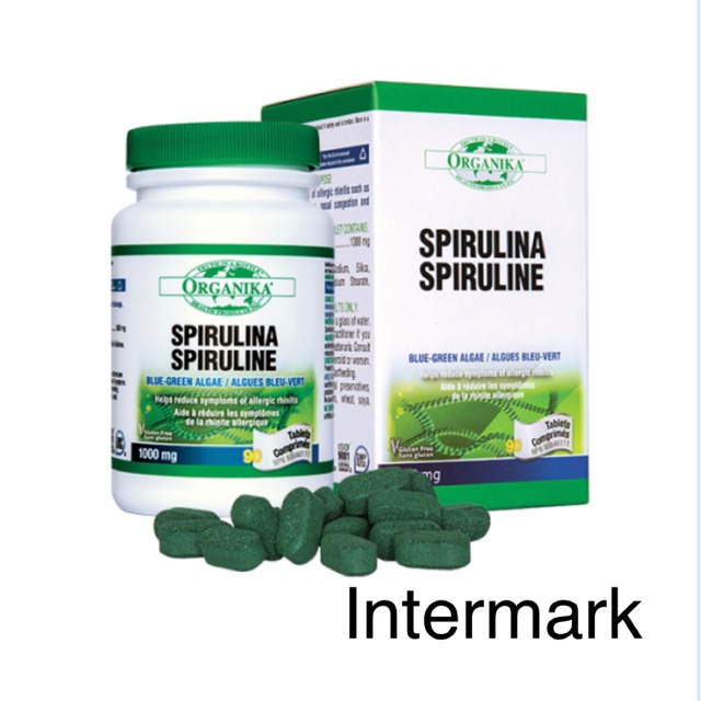 {NHẬP KHẨU} VIÊN UỐNG TẢO XOẮN GIÚP TĂNG SỨC ĐỀ KHÁNG ORGANIKA SPIRULINA 90V