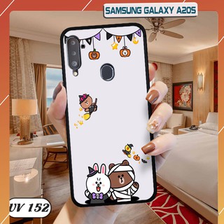 Ốp lưng Samsung Galaxy A20S lưng nhám viền dẻo