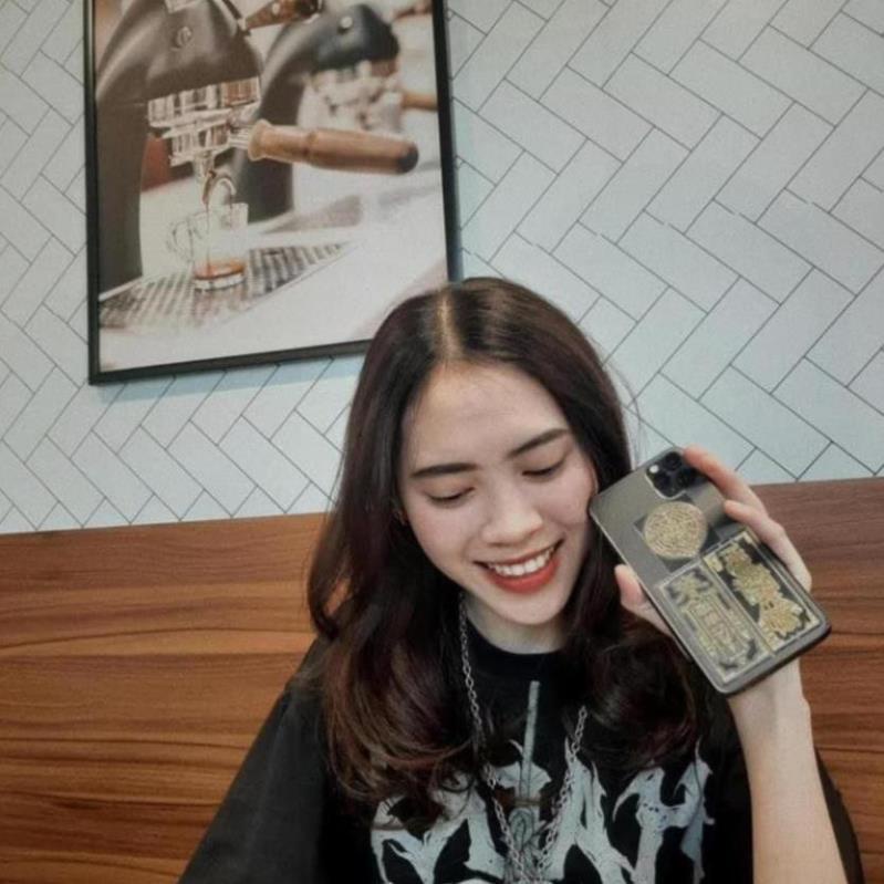 [SHOPEE TRỢ GIÁ] Miếng dán bình an linh phù tài lộc để ví, ốp dán điện thoại máy tính bảng