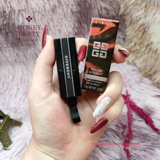 Son Givenchy Rouge Interdit Lipstick màu 25 Rouge Revelateur mini 1.5g