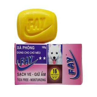 Xà Bông Phòng Trị Ve Ghẻ Cho Thú Cưng - Fay 2 Sao Hồng