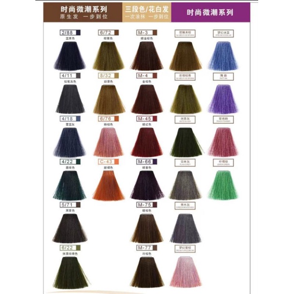 Kem Nhuộm Tóc 100ML Chuyên Nghiệp Cho Salon