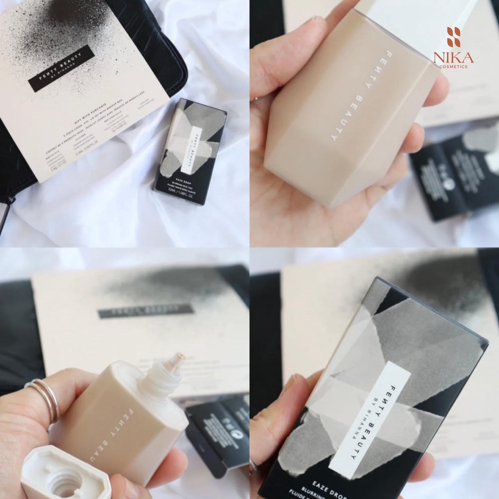 Kem nền mỏng nhẹ Fen.ty Beauty by Rihanna Eaze Drop Blurring Skin Tint 32ml [Nika Cosmetics]