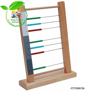 Khung hạt cườm lớn Montessori - Large Bead Frame