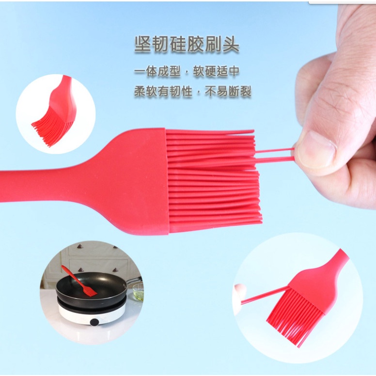 Chổi Quét Silicon Đúc Liền - Cọ Quét Dầu Nướng BBQ - Làm Bánh