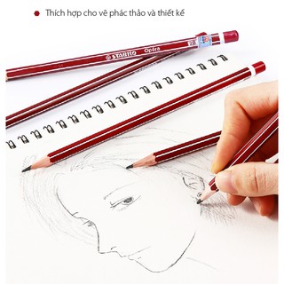 Bút chì gỗ Stabilo Opera PC285 2B