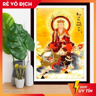 [⚡HOT SALE⚡] Tranh đính đá venus Địa Tạng Vương Bồ Tát VS471 kích thước 85x60cm