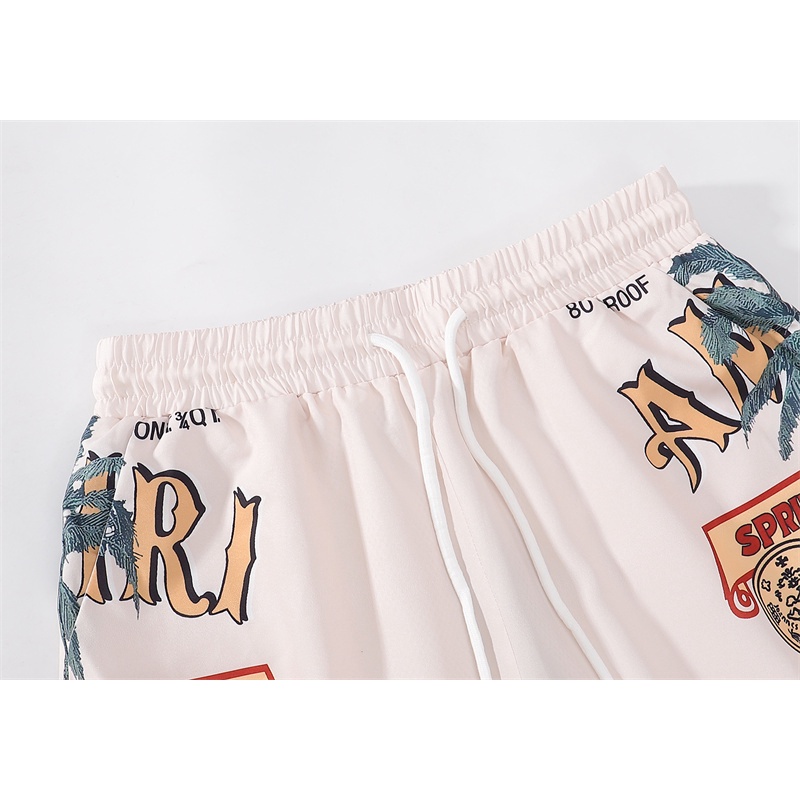 Am * & IRI - - Quần Short In Họa Tiết Cổ Điển Thời Trang Htrjktrend