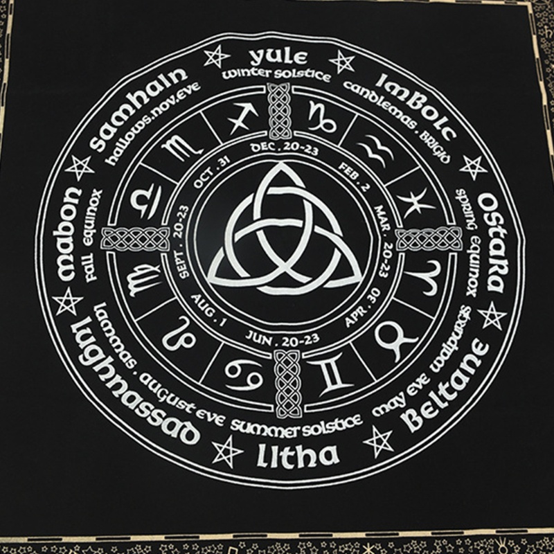 Khăn Trải Bàn Bài Tarot Hình Vuông Tiện Dụng