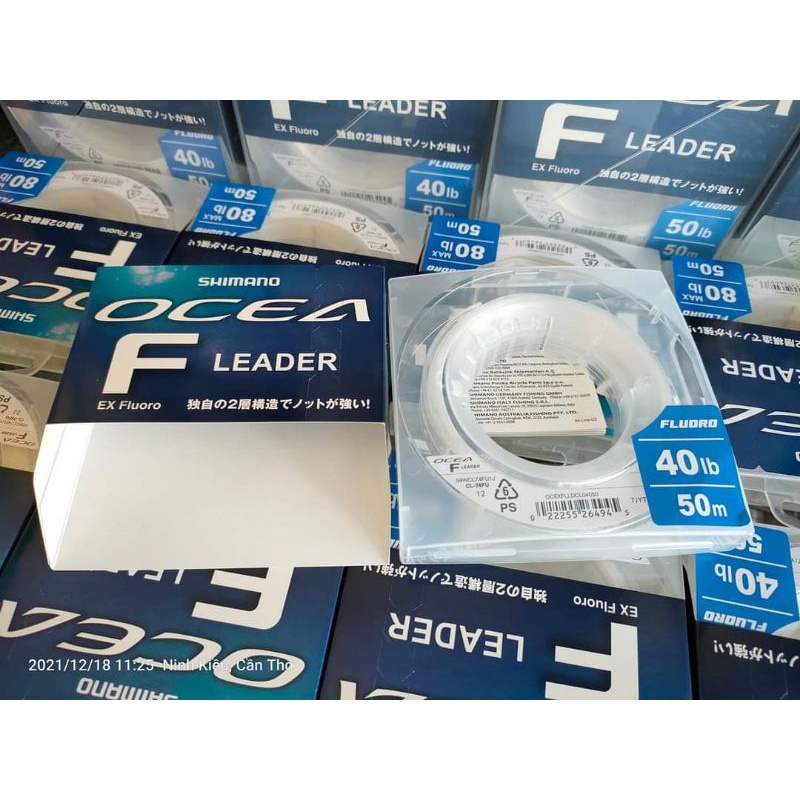 Dây Câu Cá Shimano Ocea F Leader Ex Fluoro CL-74FU - Làm Thẻo
