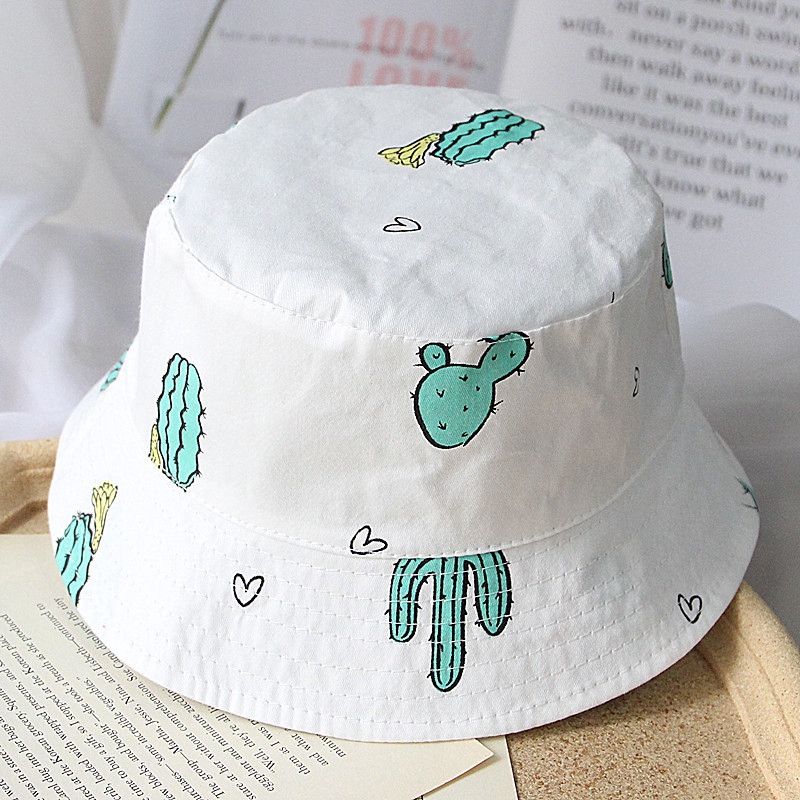 Mũ Tròn Hoạ Tiết Hoạt Hình Cho Bé