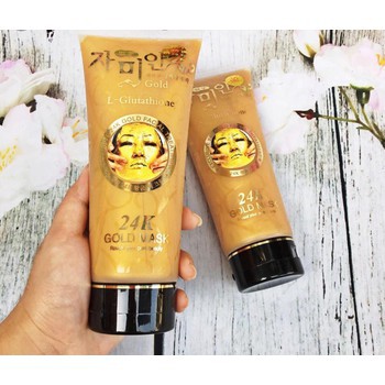 MẶT NẠ VÀNG 24K GOLD MASK L-GLUTATHIONE HÀN QUỐC GIÚP LÀN DA TRẮNG MỊN TỰ NHIÊN