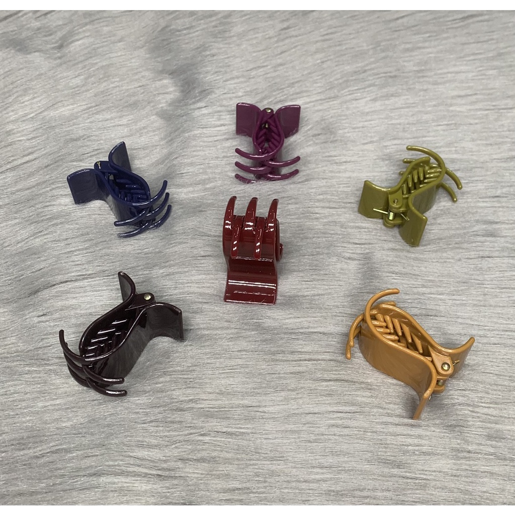 [HCM] combo 6 kẹp gấp, kẹp càng cua , cài kẹp , 5 răng đủ màu lựa chọn , phù hợp chị em phụ nữ