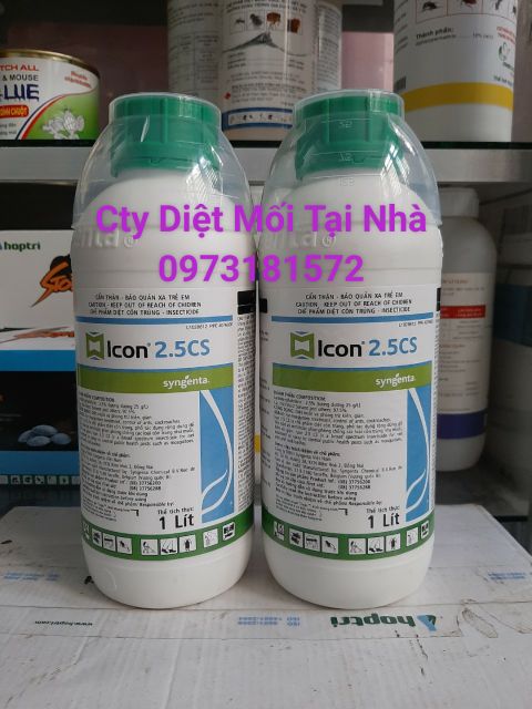 Thuốc diệt côn trùng ICON 2,5EC diệt ruồi -muỗi- kiến -gián- bọ- mạt...