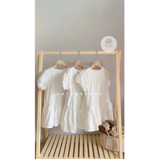 Đầm babydoll hoa nhí