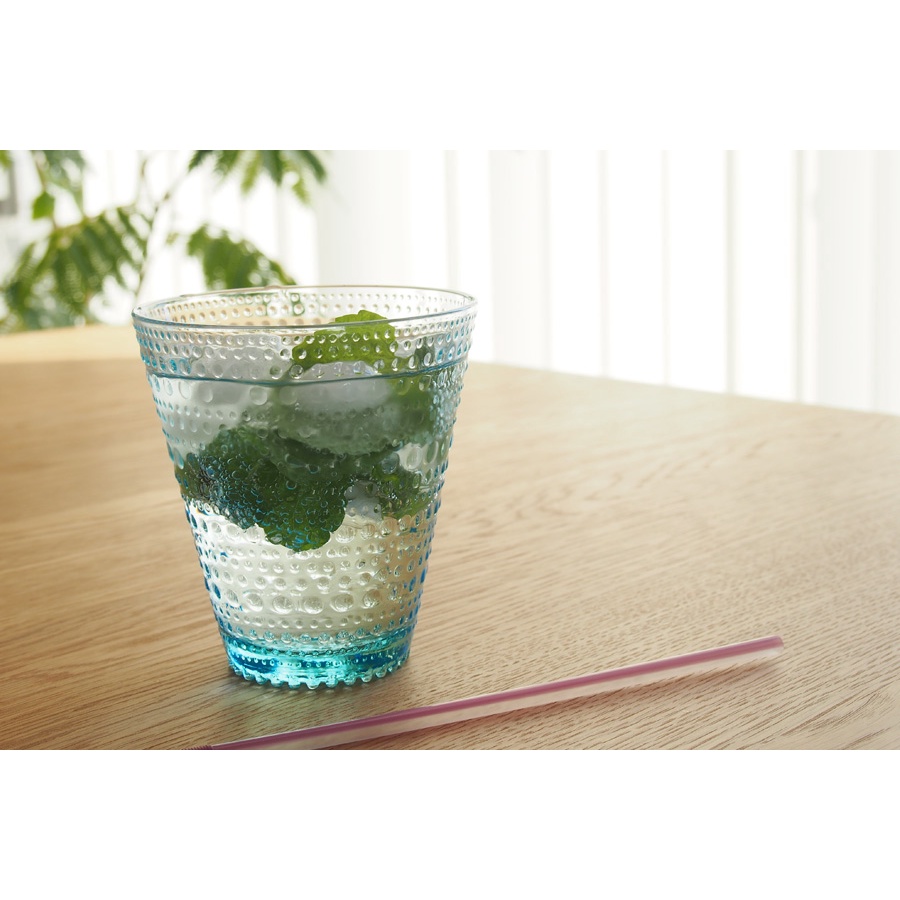 Bộ 2 cốc thủy tinh Kastehelmi Iittala Màu Xanh nhạt 300ml
