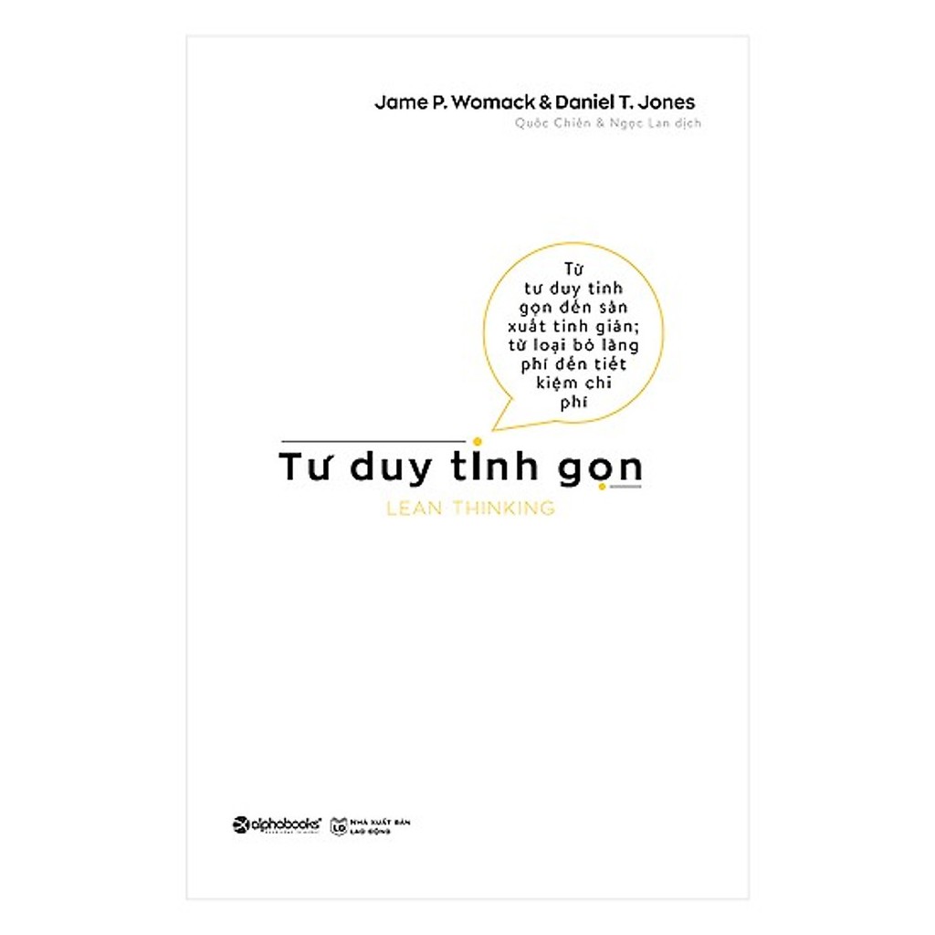 Sách - Tư duy tinh gọn - Tác giả Jame P. Womack, Daniel T.Jones