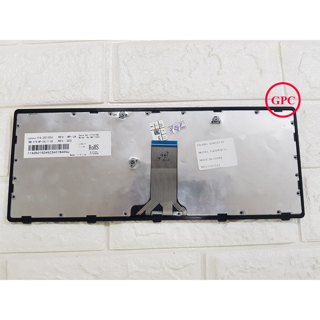 Bàn Phím Laptop Lenovo Ideapad G400S G405S S410p G410s HÀNG CHẤT LƯỢNG CAO