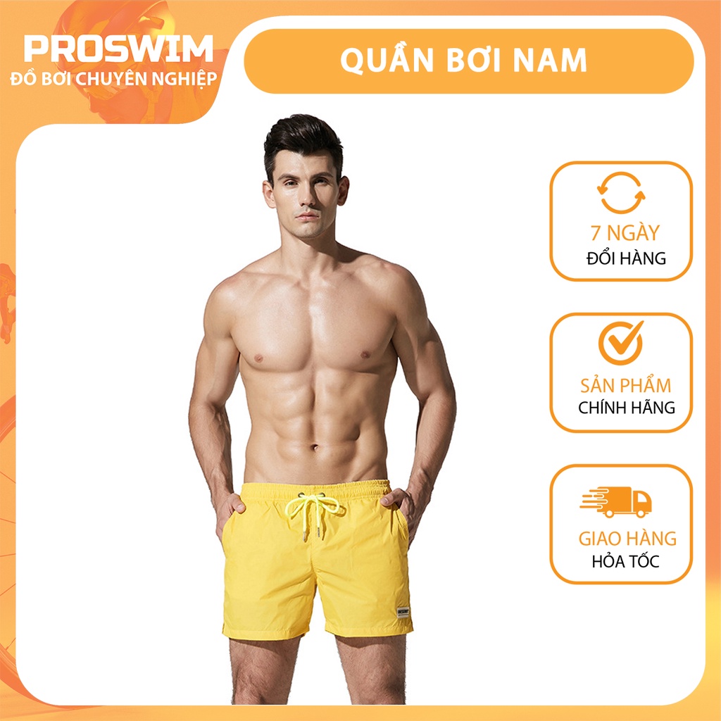 Quần Bơi Nam Dạng Đùi Ống Rộng Thể Thao Bơi Sông Hồ Biển Desmiit 301