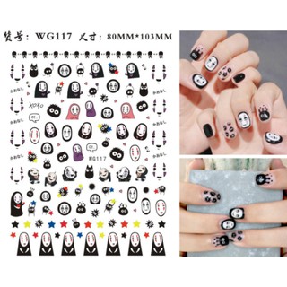 Sticker HOẠT HÌNH dán móng tay 3