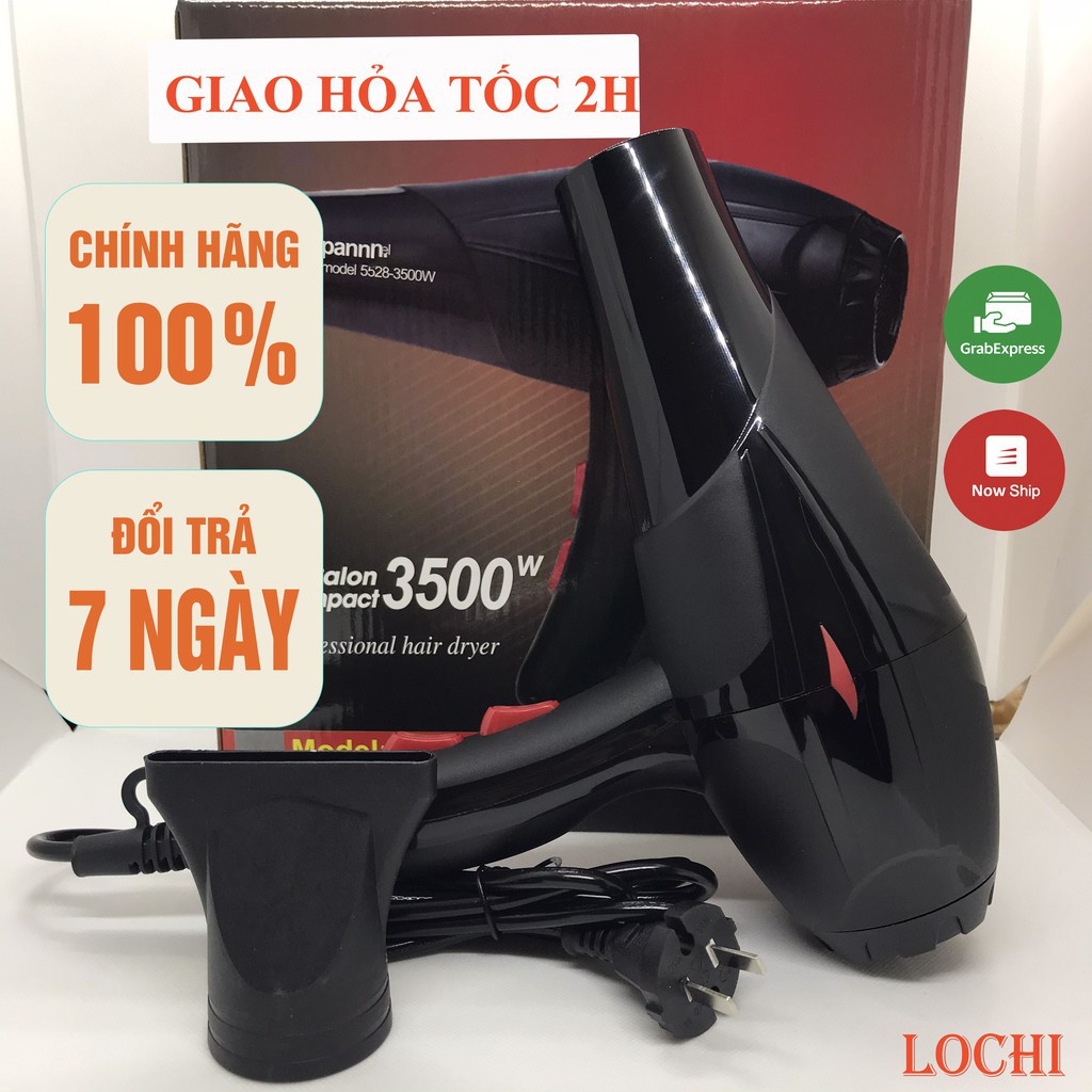 MÁY SẤY TÓC CÔNG SUẤT 3500W 2 CHIỀU  NÓNG LẠNH SIÊU MẠNH