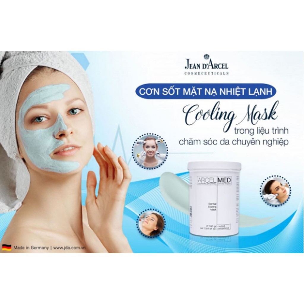 [HÀNG NHẬP KHẨU] Mặt Nạ Nhiệt Lạnh Làm Dịu Mát Da Giảm Sưng Tấy Jean D’Arcel Dermal Cooling Mask