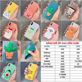 Combo 100c ốp vali gắn chibi 1630k