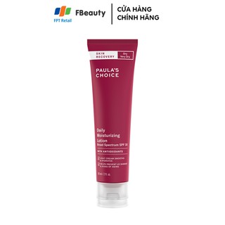 Kem dưỡng ẩm phục hồi da chống oxy hóa chứa Paula's Choice Skin Recovery Daily Moisturizing Lotion SPF 30 60ml
