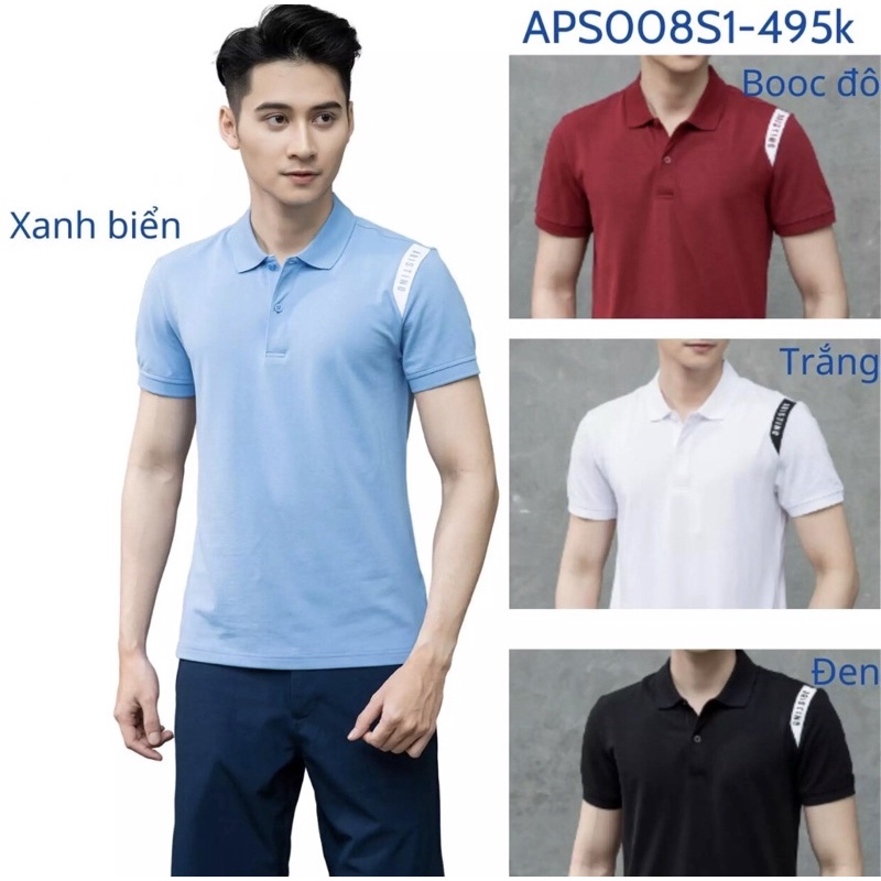 Áo Polo Aristino APS008s1 Slim 4 Màu có M/L/XL/XXL