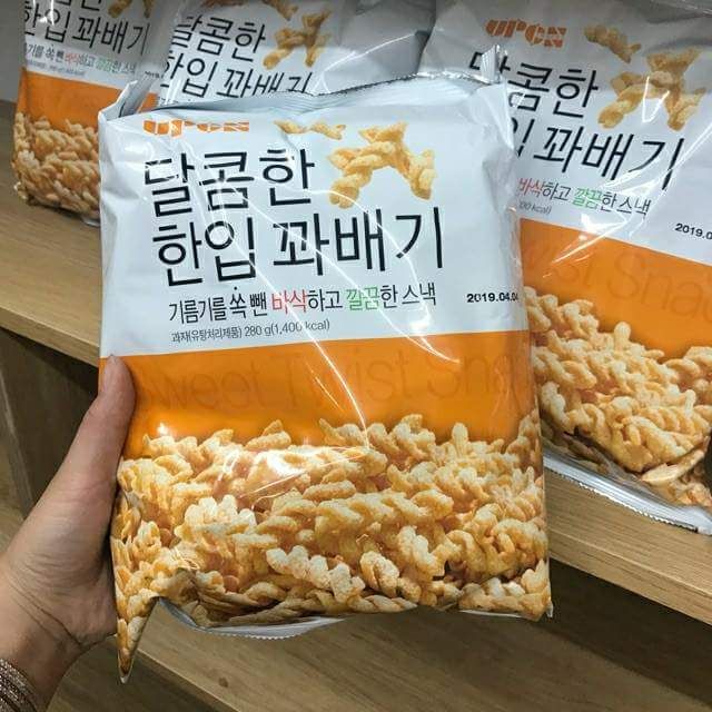 snack Quẩy xoắn mật ong Hàn Quốc gói to 280g