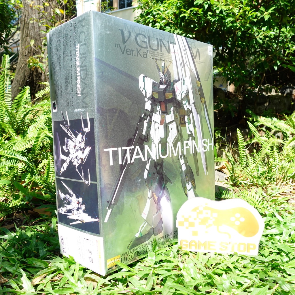 Bộ kit mô hình lắp ráp Gundam RX93 Nu Gundam 26cm Ver Ka Titanium Finish BANDAI CHÍNH HÃNG NHẬT GDMG01