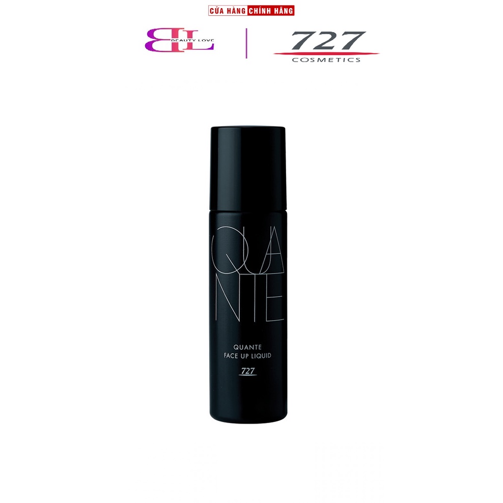 Kem nền che khuyết điểm Nhật Bản dễ blend, thành phần dưỡng giúp lớp nền dễ ăn phấn 727cosmetics Quante face up liquid 3