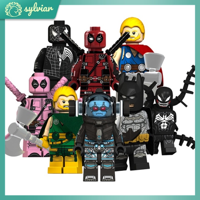 Bộ Đồ Chơi Lắp Ráp Lego Nhân Vật Deadpool/Người Dơi/S Venom