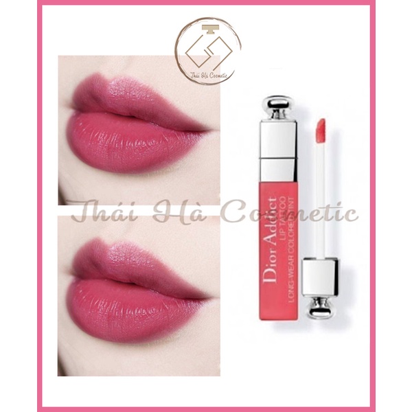 Son Dior số 571 màu hồng đỏ đất Lip Tattoo Long Wear Colored Tint Cranberry