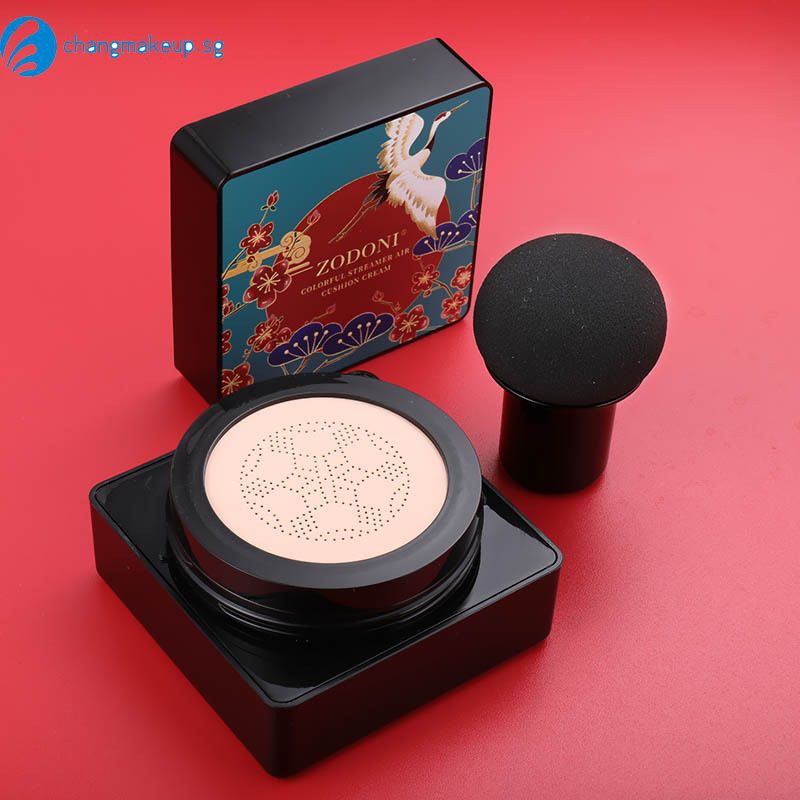(Hàng Mới Về) Kem Nền Bb Che Khuyết Điểm Dưỡng Ẩm Làm Sáng Da Kèm Cọ Đầu Nấm Zohdni