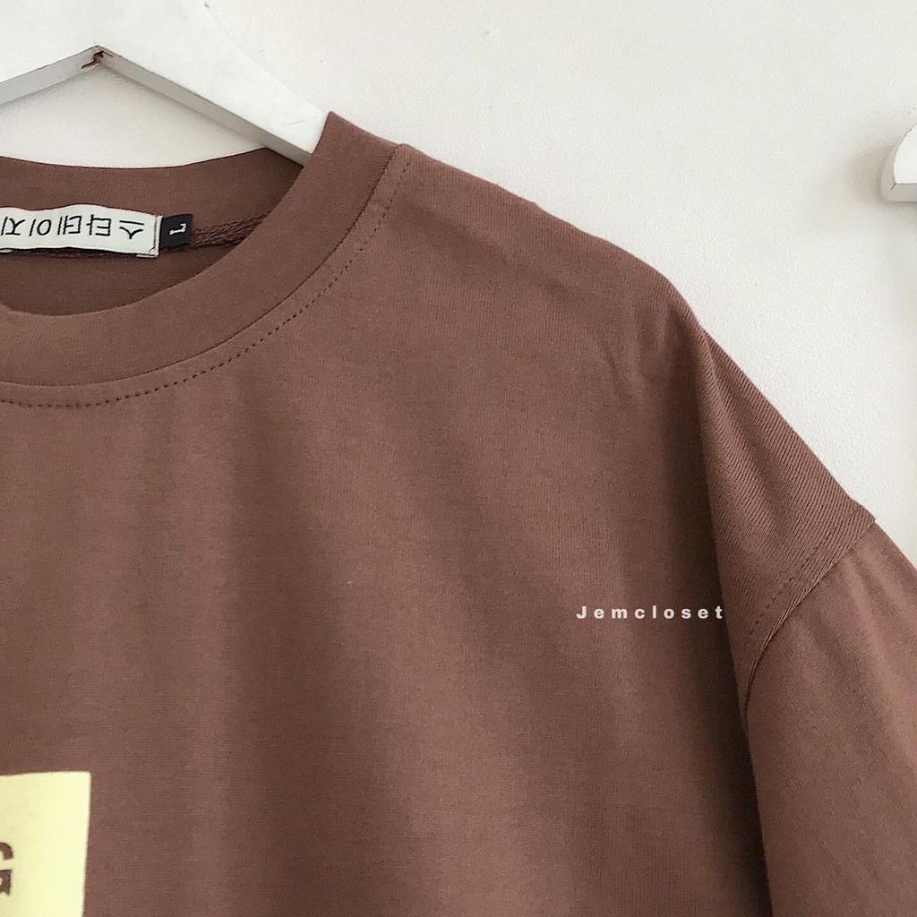 Áo Phông Nữ JEMCLOSET Form Rộng Thun Thiết Kế Basic Tay Ngắn Chất Cotton Thấm Hút Mồ Hôi LOFI - 10024