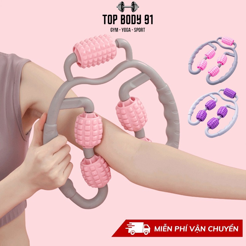 Con lăn Yoga Massage Bắp Tay, Bắp Chân, Con lăn Massage Tiện Dụng Chất Lượng Cao