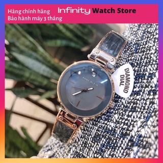 Đồng hồ nữ ANNE KLEIN model AK/2512GYRG dáng kiềng