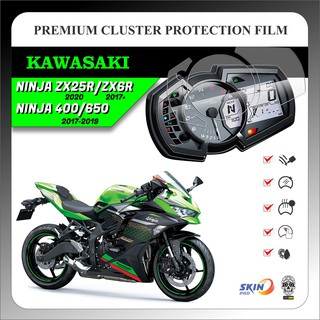 Miếng dán ppf bảo vệ mặt đồng hồ ninja 400 650 zx25r zx6r 2017 2018 2019