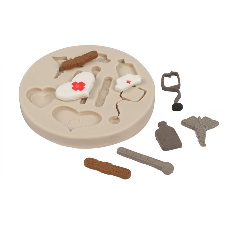 Khuôn Silicone Tạo Hình Làm Bánh Kẹo Socola