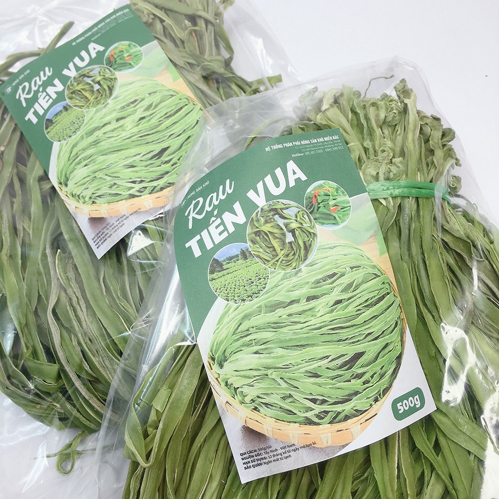 [HÀNG CHUẨN] Rau tiến vua - Rau cần biển khô loại 1 đóng gói 500gr