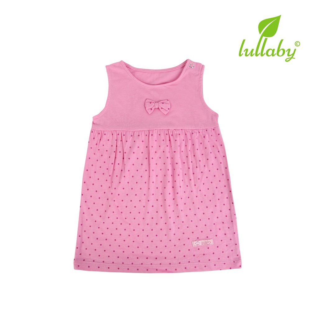 LULLABY Đầm sát nách bé gái NH1615