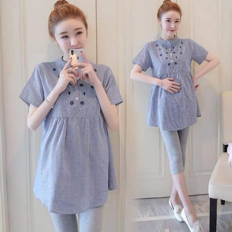 Áo cộc bầu thiết kế Hoa VM