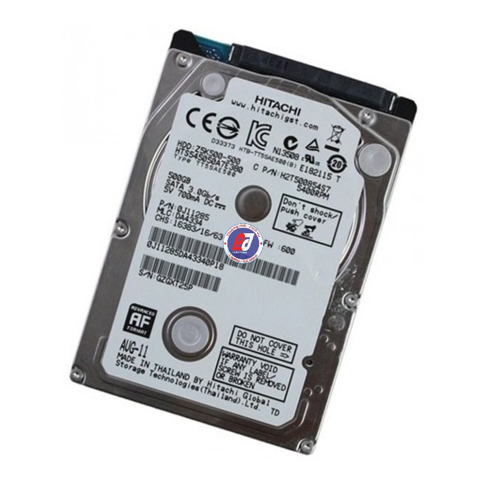 Ổ ĐĨA CỨNG LAPTOP HDD HGST 500Gb